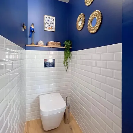 Lejlighed L'appart Bleu A 50m Des Commerces & - Thegoodbnb *