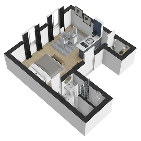 L'appart Bleu A 50m Des Commerces & - Thegoodbnb Lejlighed *