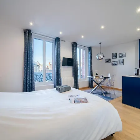L'appart Bleu A 50m Des Commerces & - Thegoodbnb Barneville-Carteret